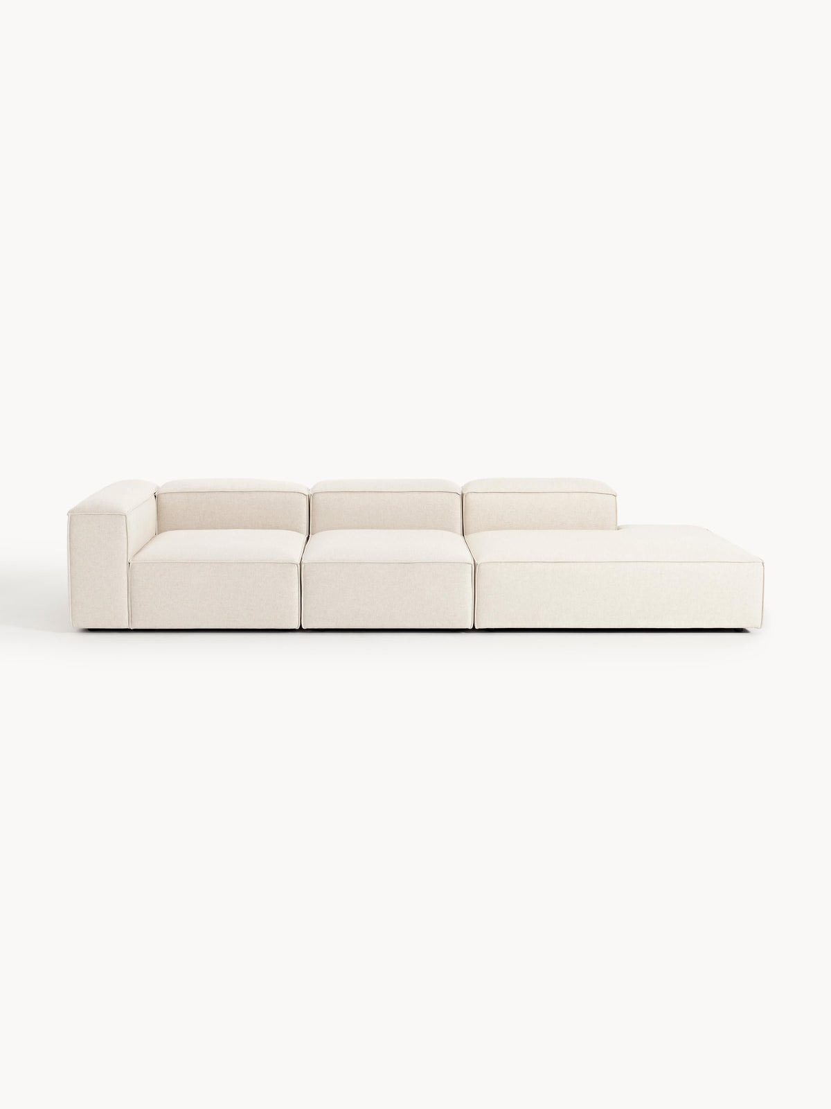 Lenskov Modular XL Linen Blend Ottoman