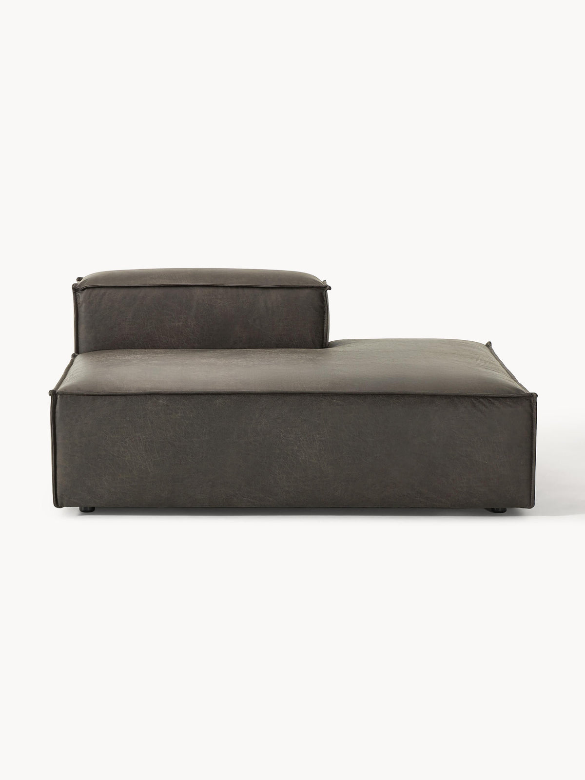 Lenskov Ottoman Module in Leather
