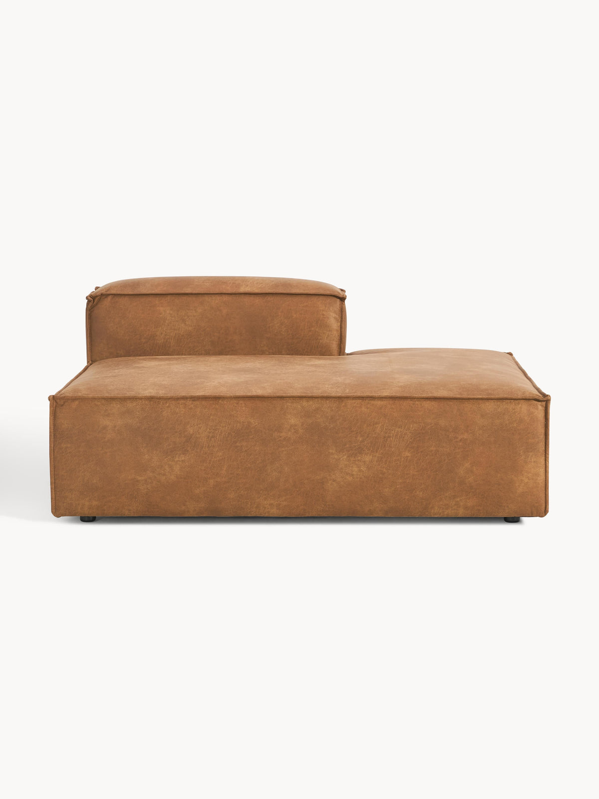 Lenskov Ottoman Module in Leather