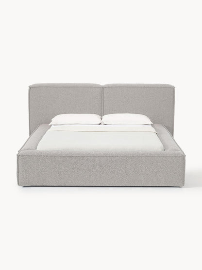 Lenskov Upholstered Bed in Bouclé