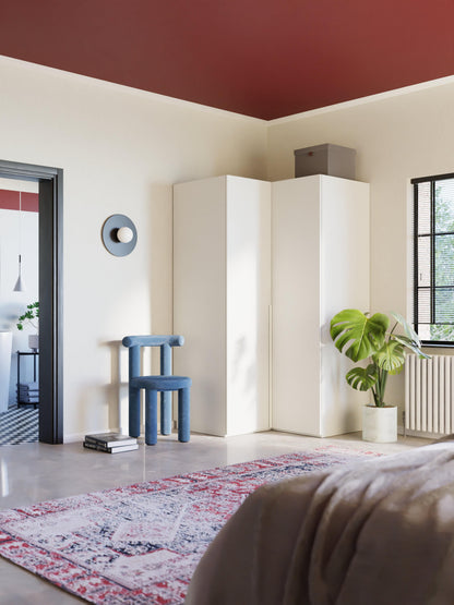Leomvara Modular Corner Wardrobe, 115 cm Wide, in Various Sizes