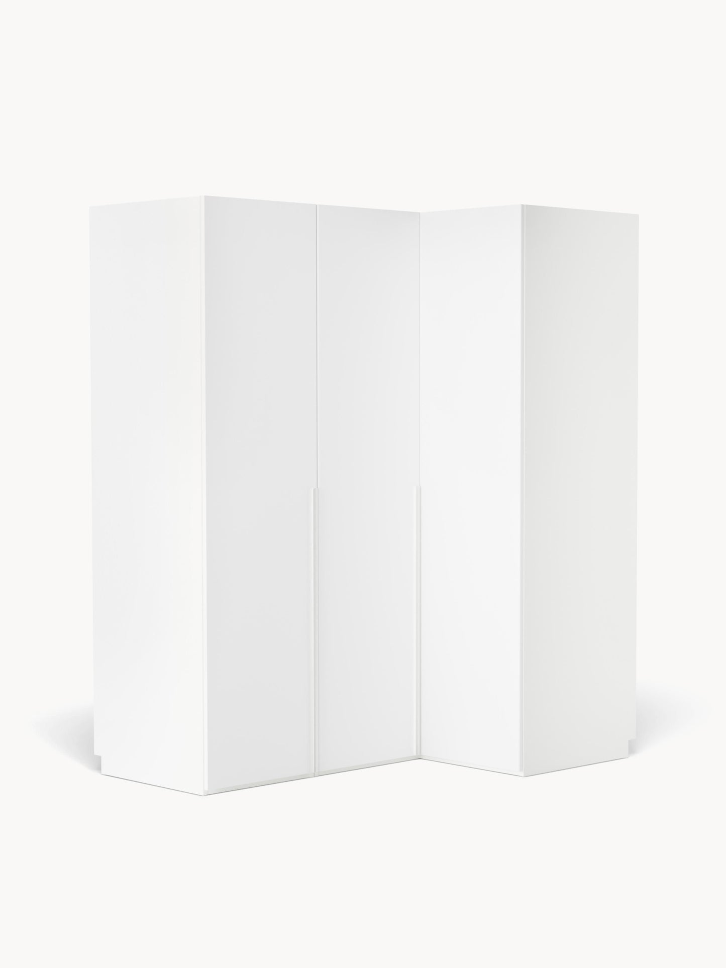 Leomvara Modular Corner Wardrobe, 165 cm Wide, in Various Sizes