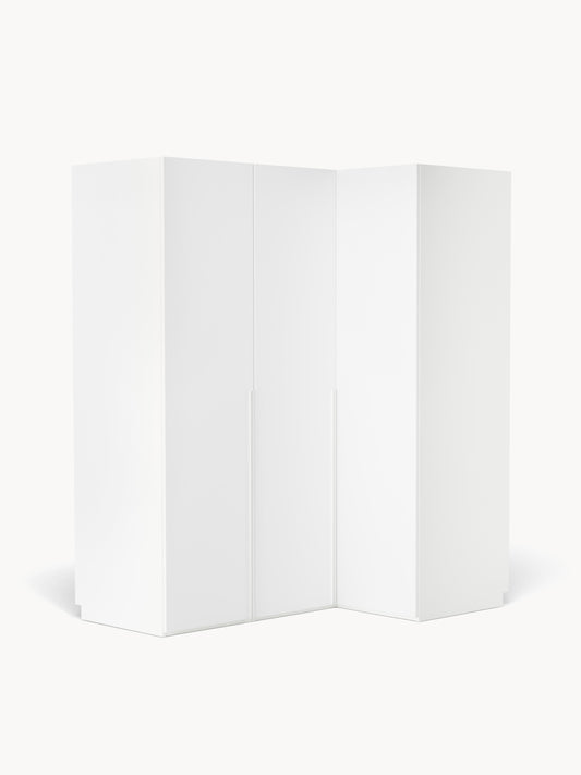 Leomvara Modular Corner Wardrobe, 165 cm Wide, in Various Sizes
