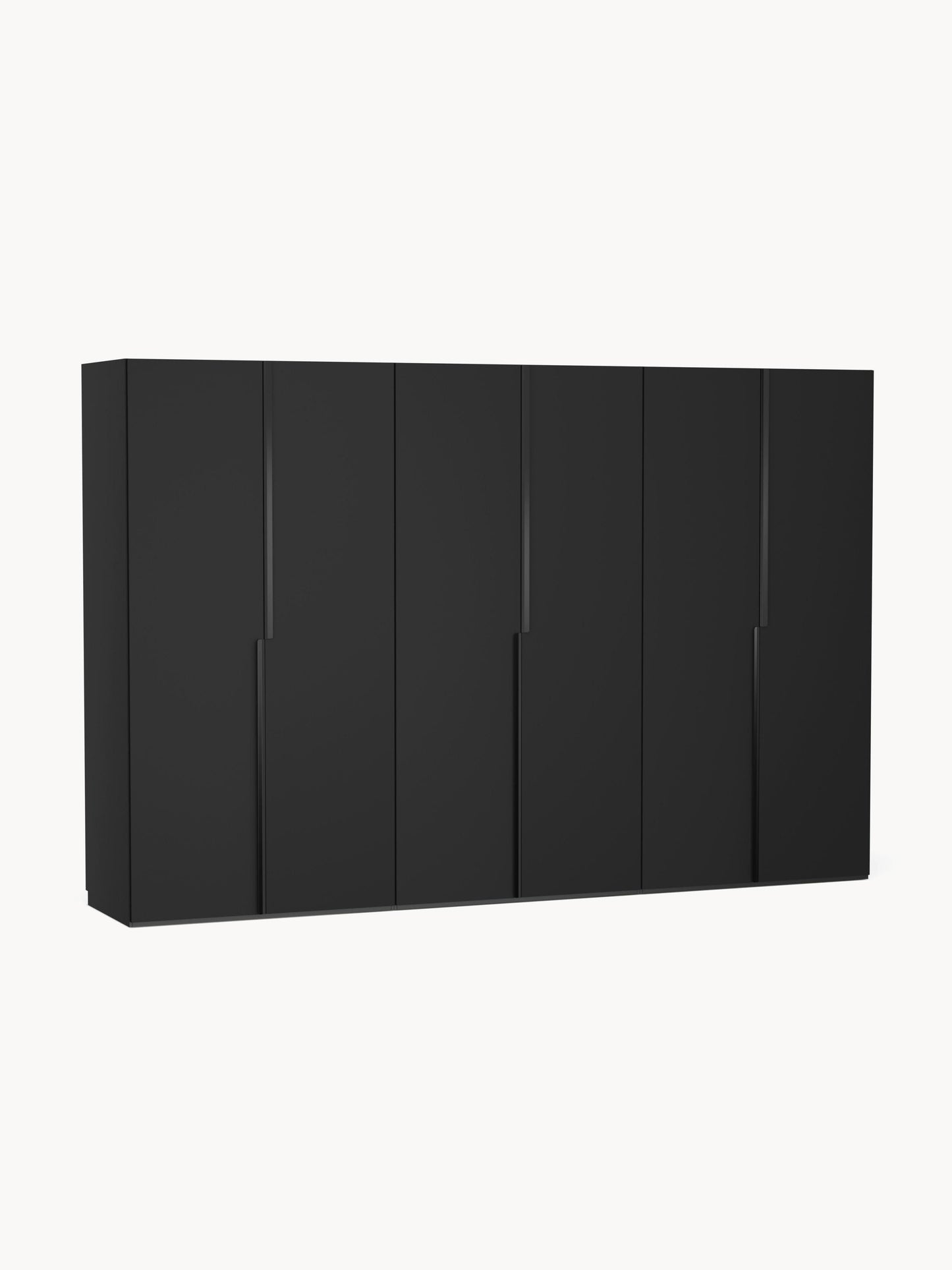 Leomvara Modular Hinged-Door Wardrobe, 300 cm Wide, in Various Sizes