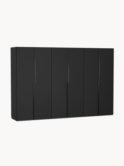Leomvara Modular Hinged-Door Wardrobe, 300 cm Wide, in Various Sizes