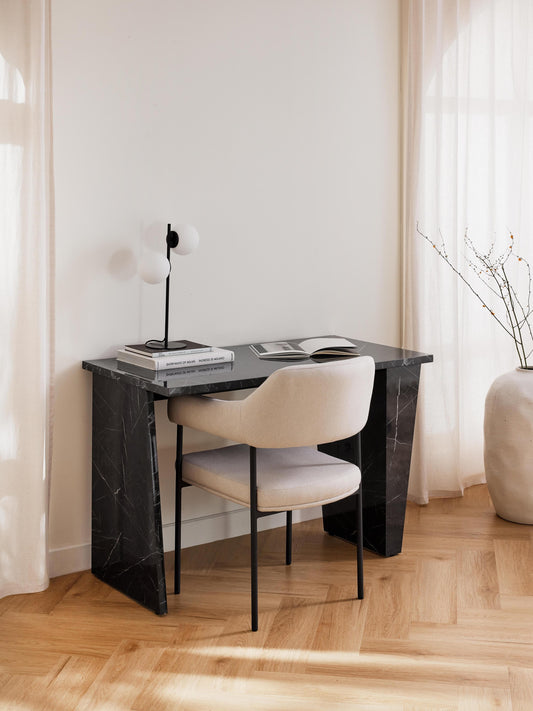 Liamsdorf Desk in Marble Look