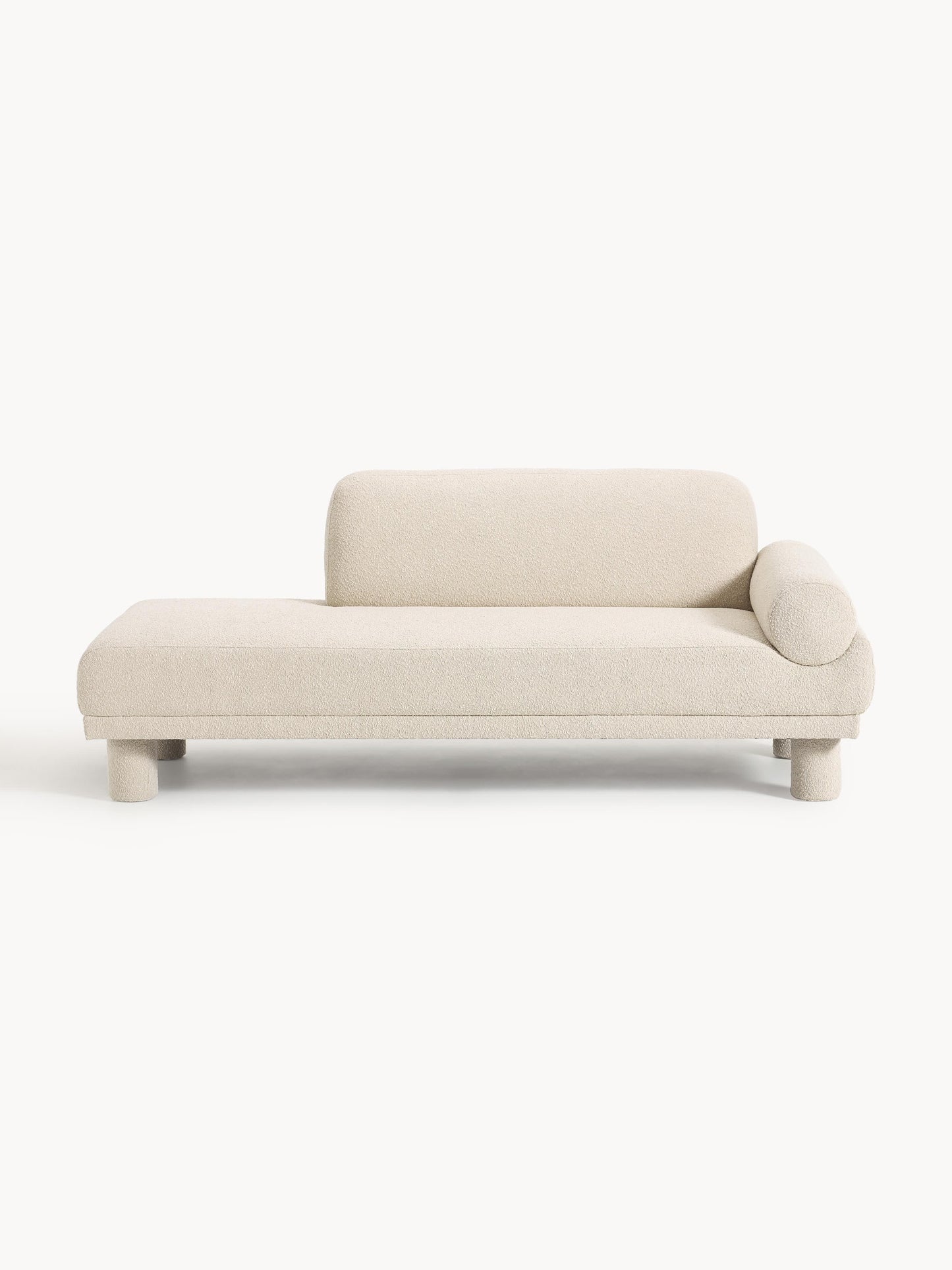 Liloranne Ottoman in Bouclé