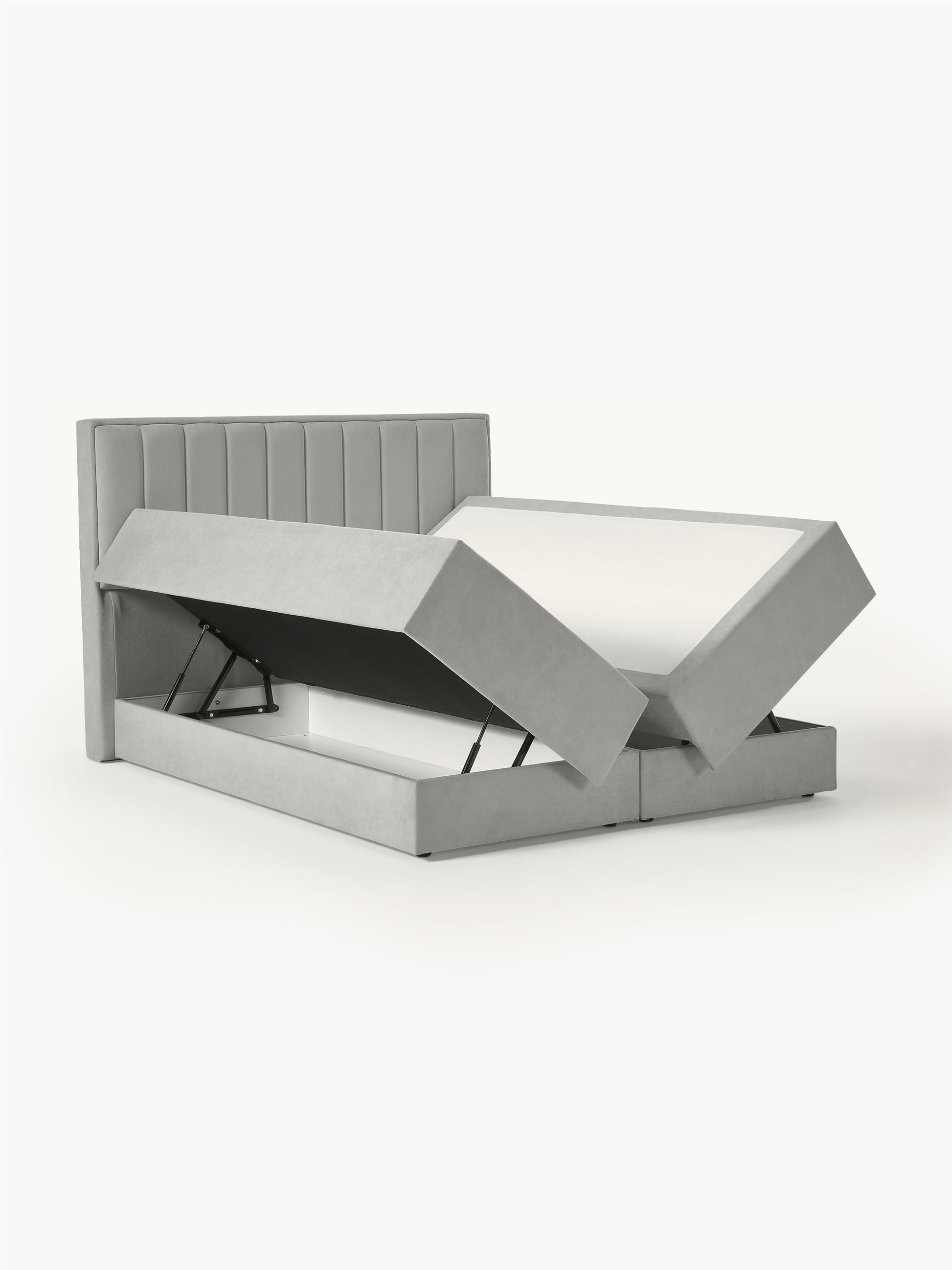 Livandro Box Spring Storage Bed