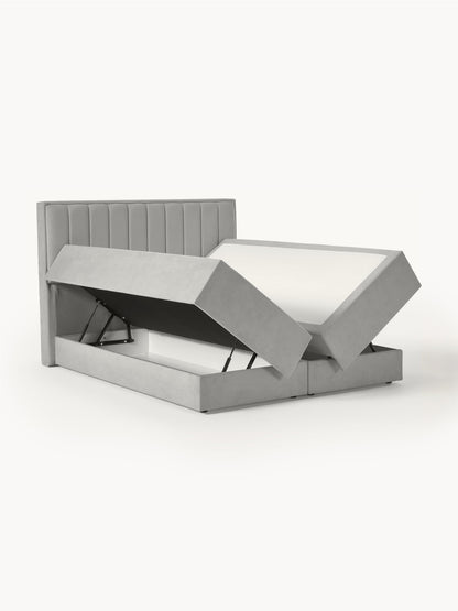 Livandro Box Spring Storage Bed