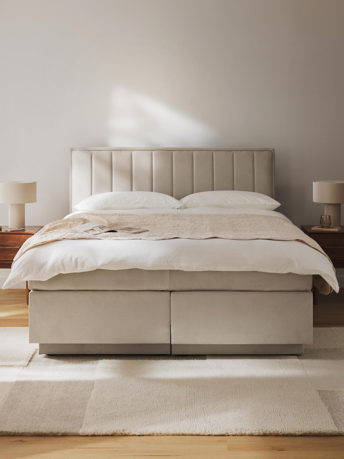 Livandro Box Spring Storage Bed