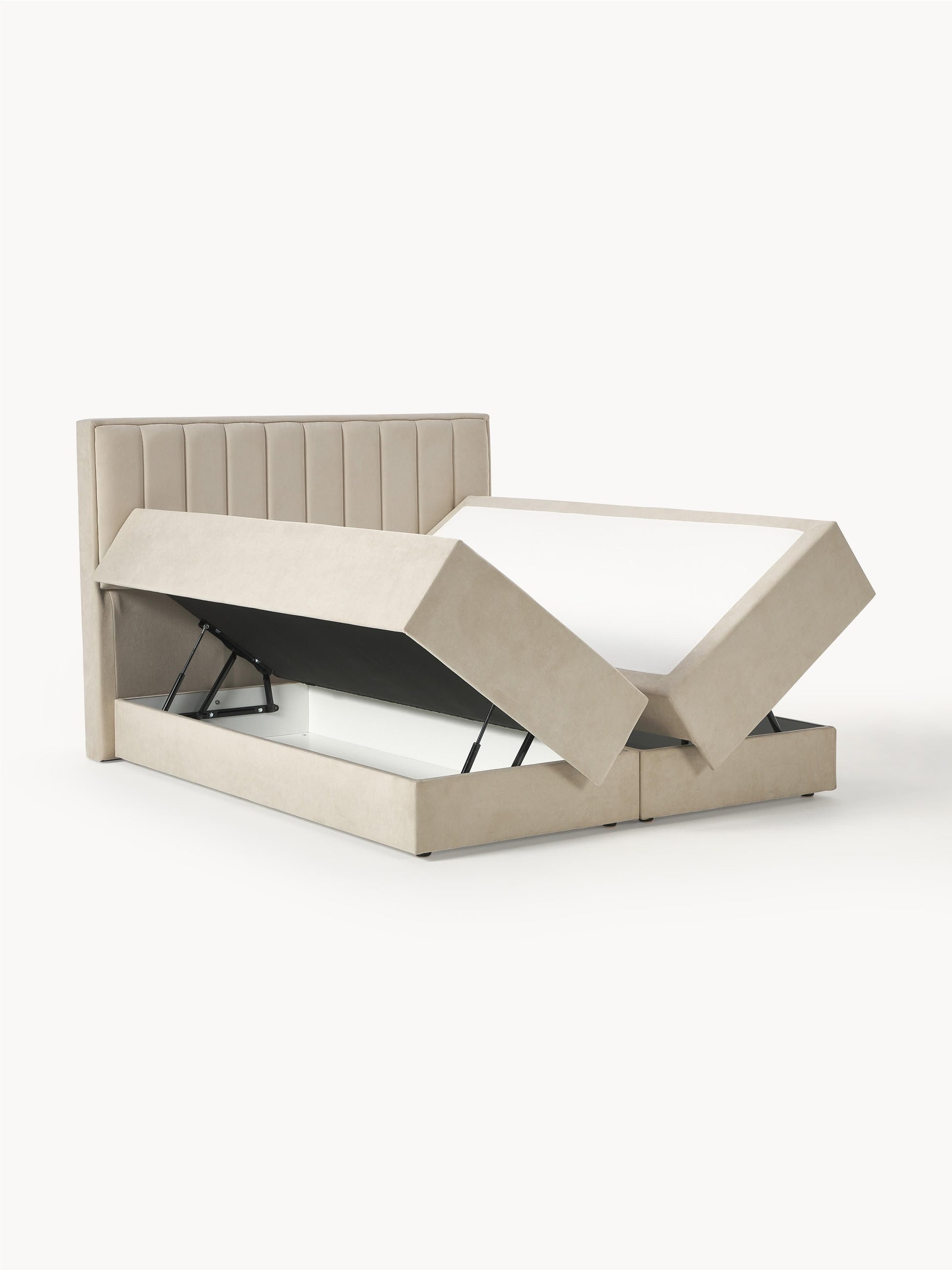 Livandro Box Spring Storage Bed