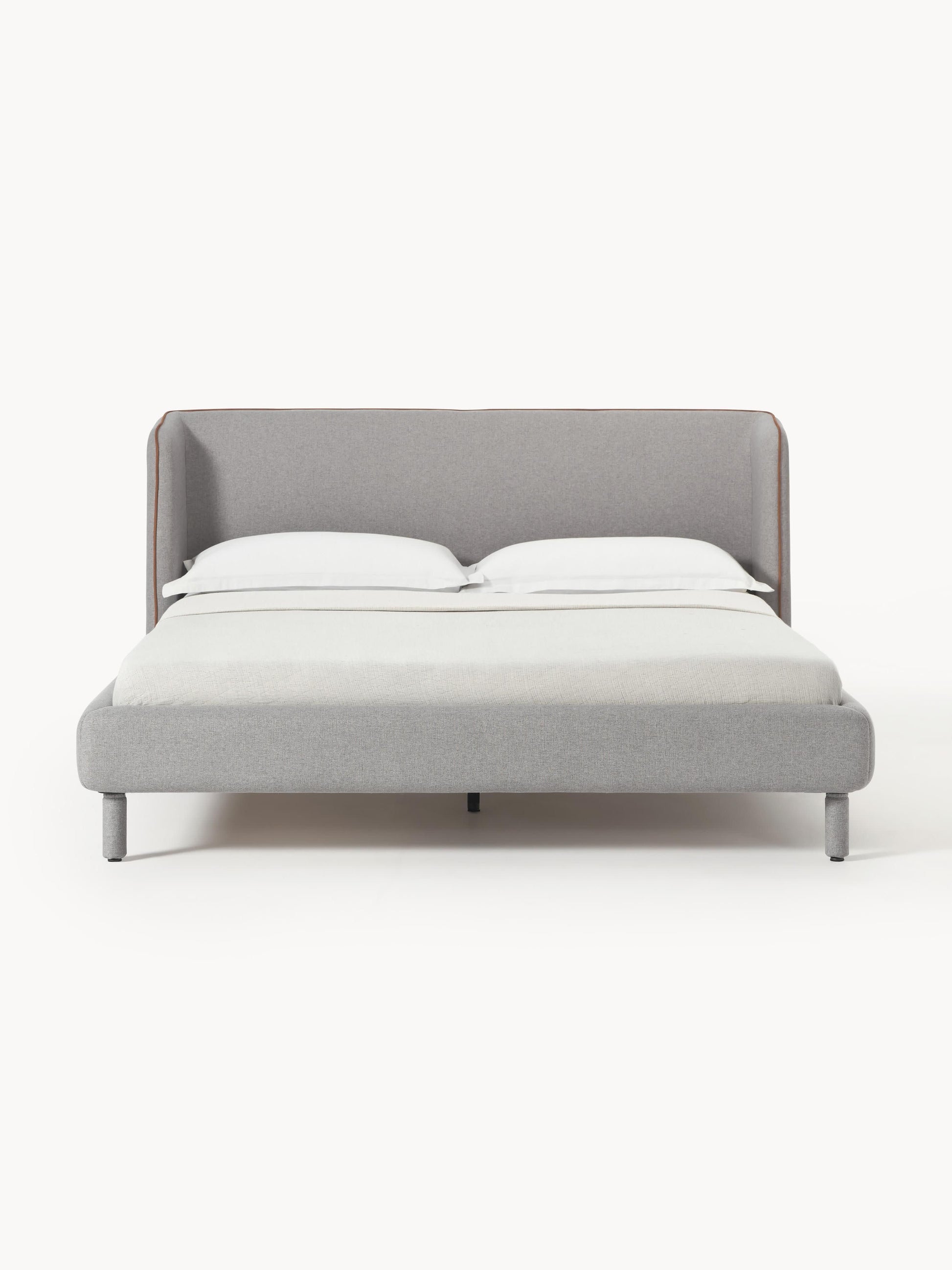 Lumaquin Bed with Headboard, Upholstered