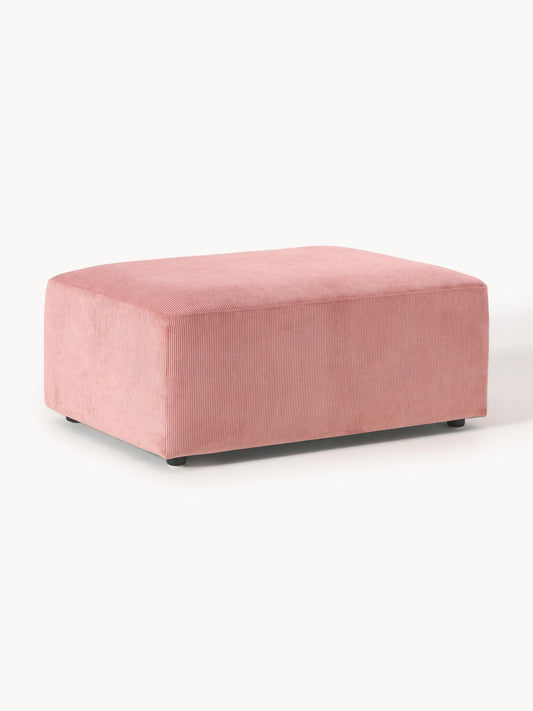 Melvaine Corduroy Stool, W 99 x D 72 cm