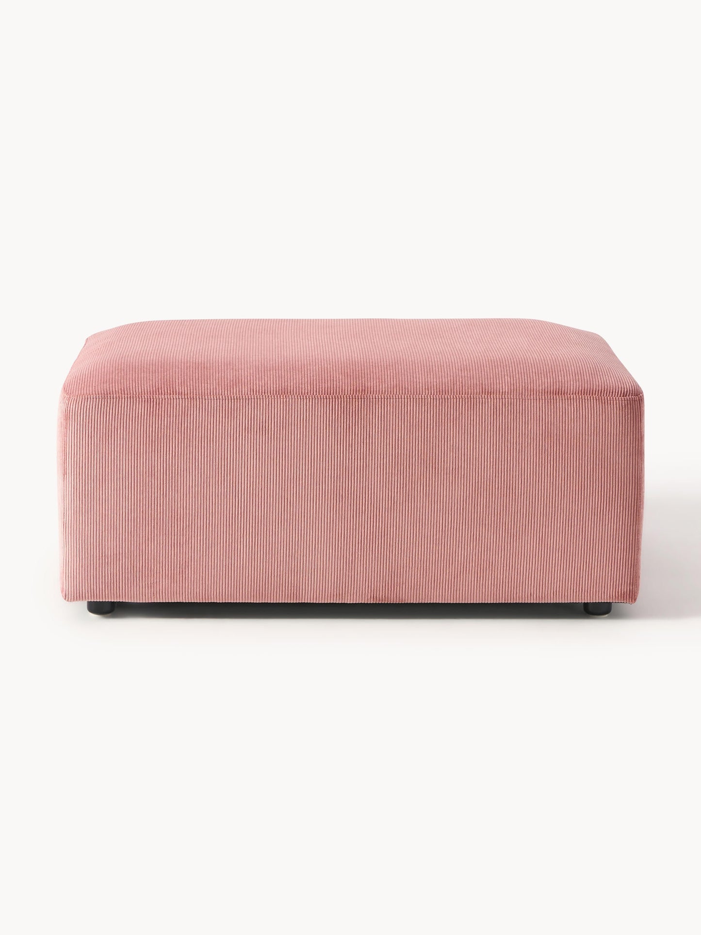 Melvaine Corduroy Stool, W 99 x D 72 cm