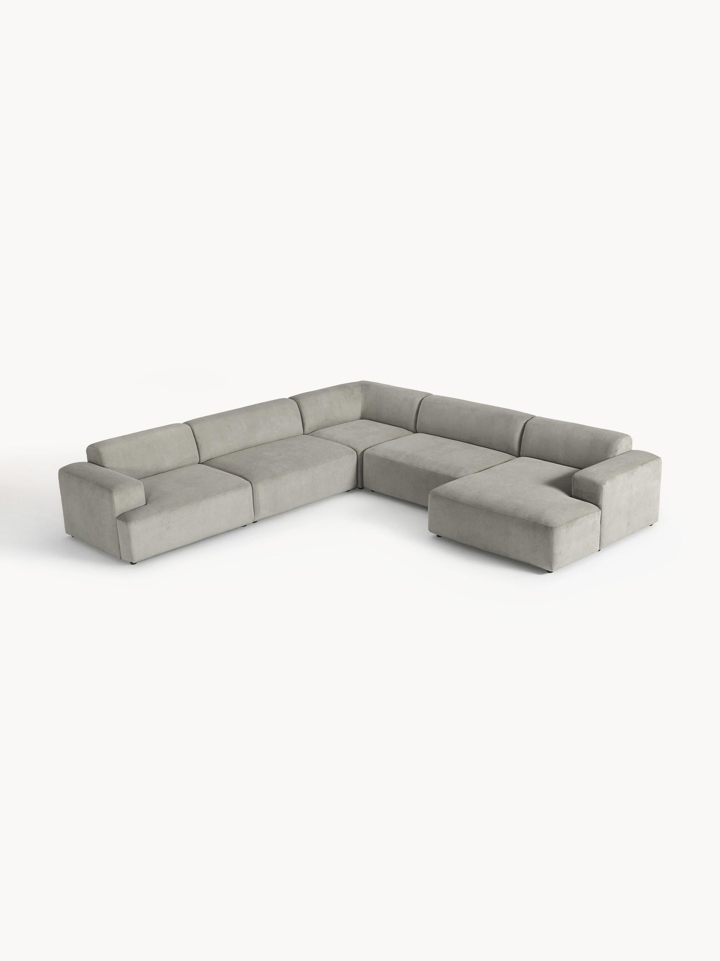 Melvaine XL Corner Sofa in Corduroy