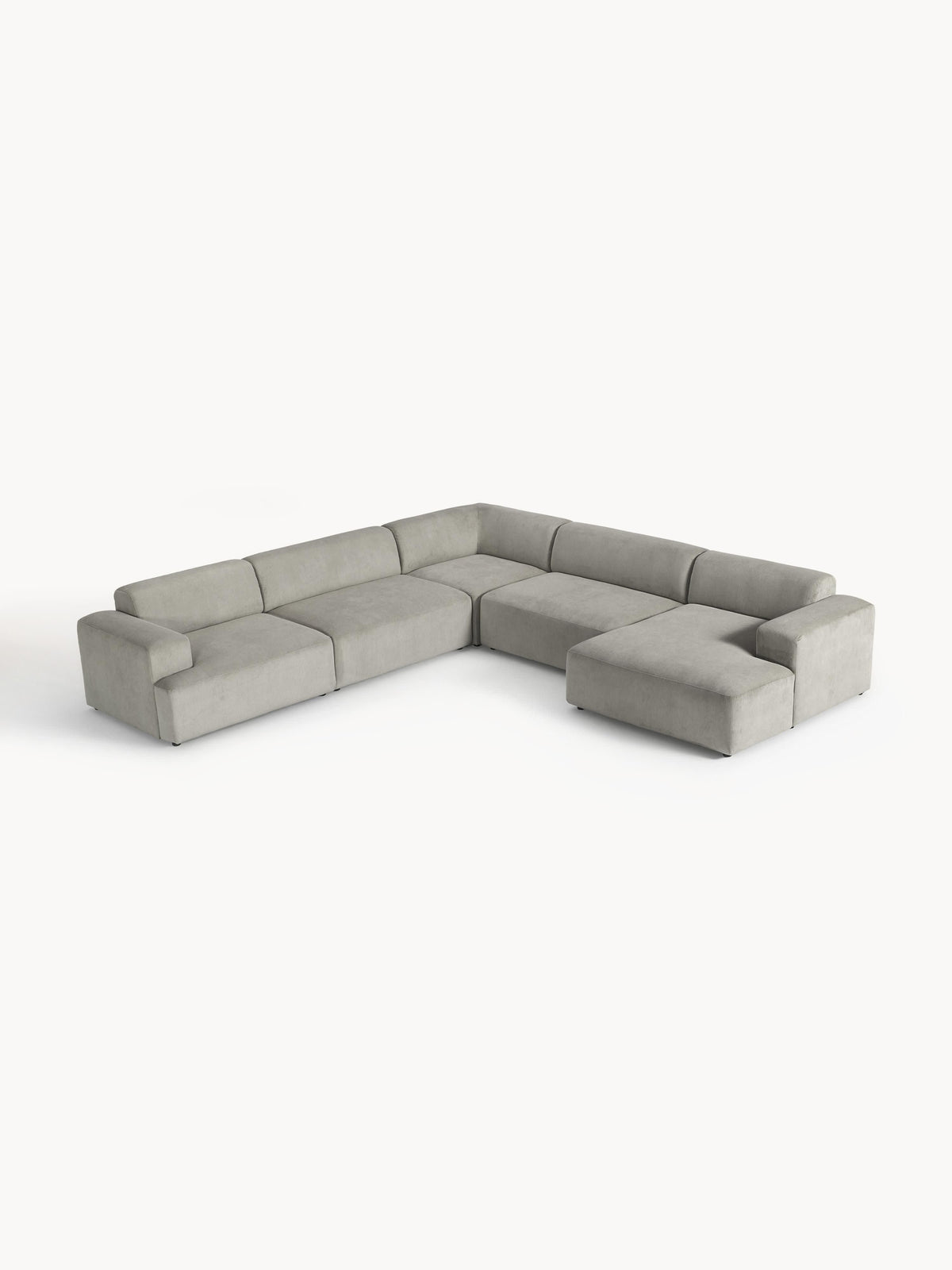 Melvaine XL Corner Sofa in Corduroy