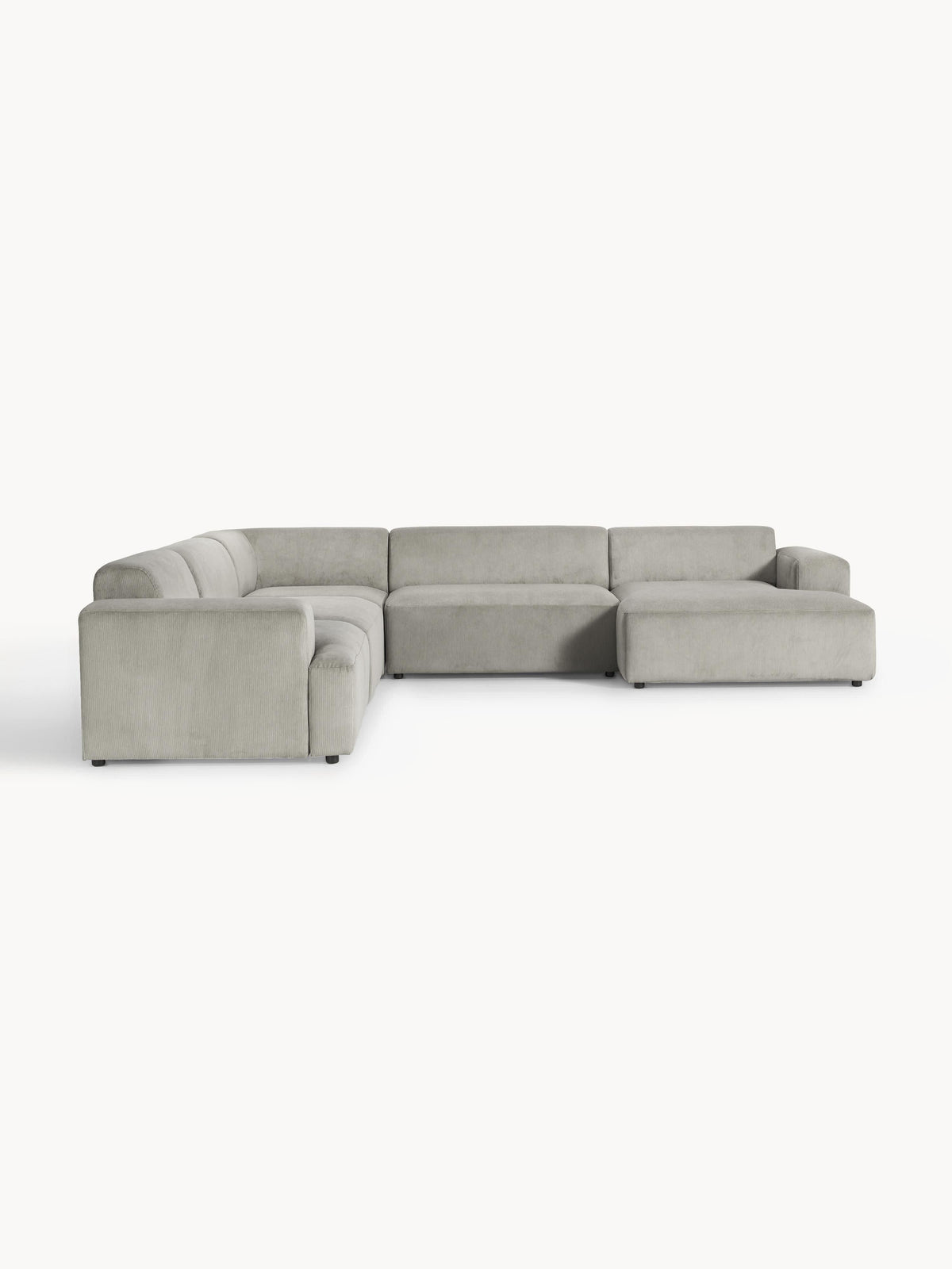 Melvaine XL Corner Sofa in Corduroy