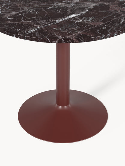 Milenor Marble Round Dining Table, Ø 90 cm