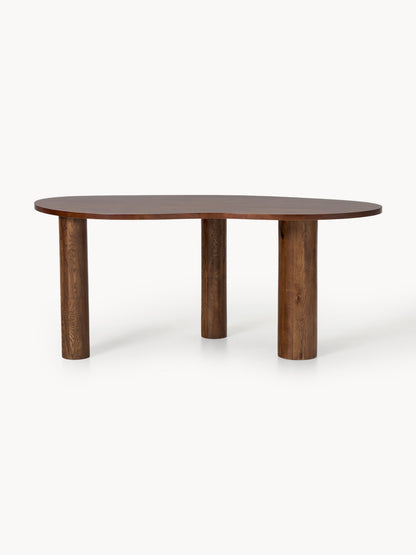 Narvalde Dining Table in Oak with Organic Shape, in Various Sizes