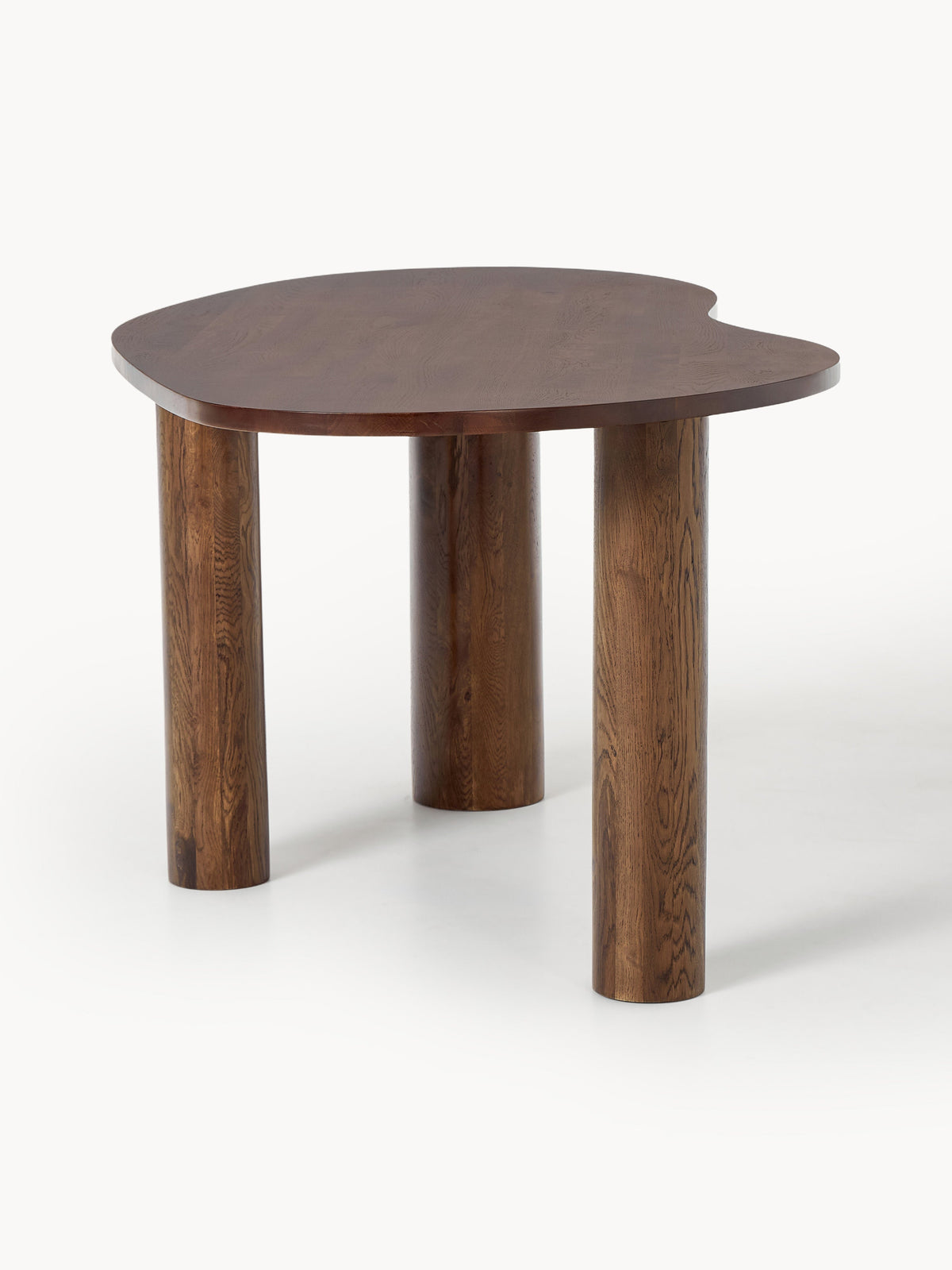 Narvalde Dining Table in Oak with Organic Shape, in Various Sizes