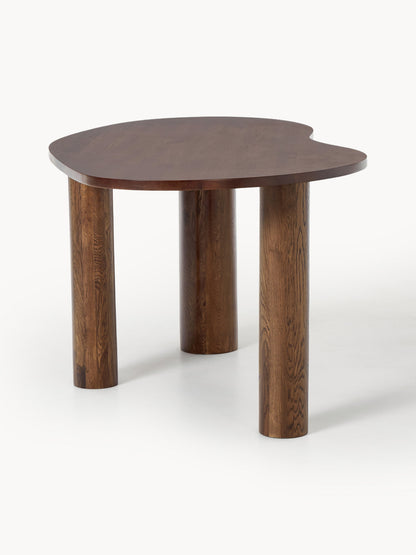 Narvalde Dining Table in Oak with Organic Shape, in Various Sizes