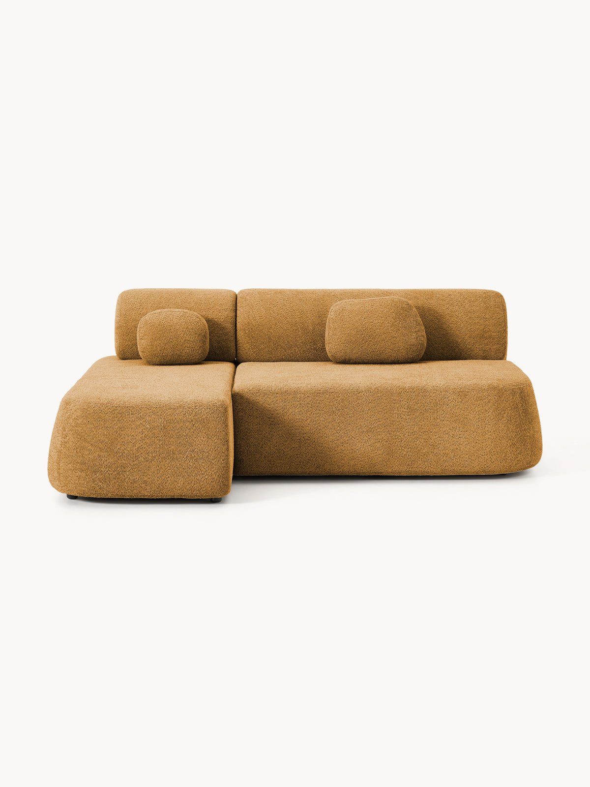 Paolvenn Teddy Bouclé Sofa Bed with Storage