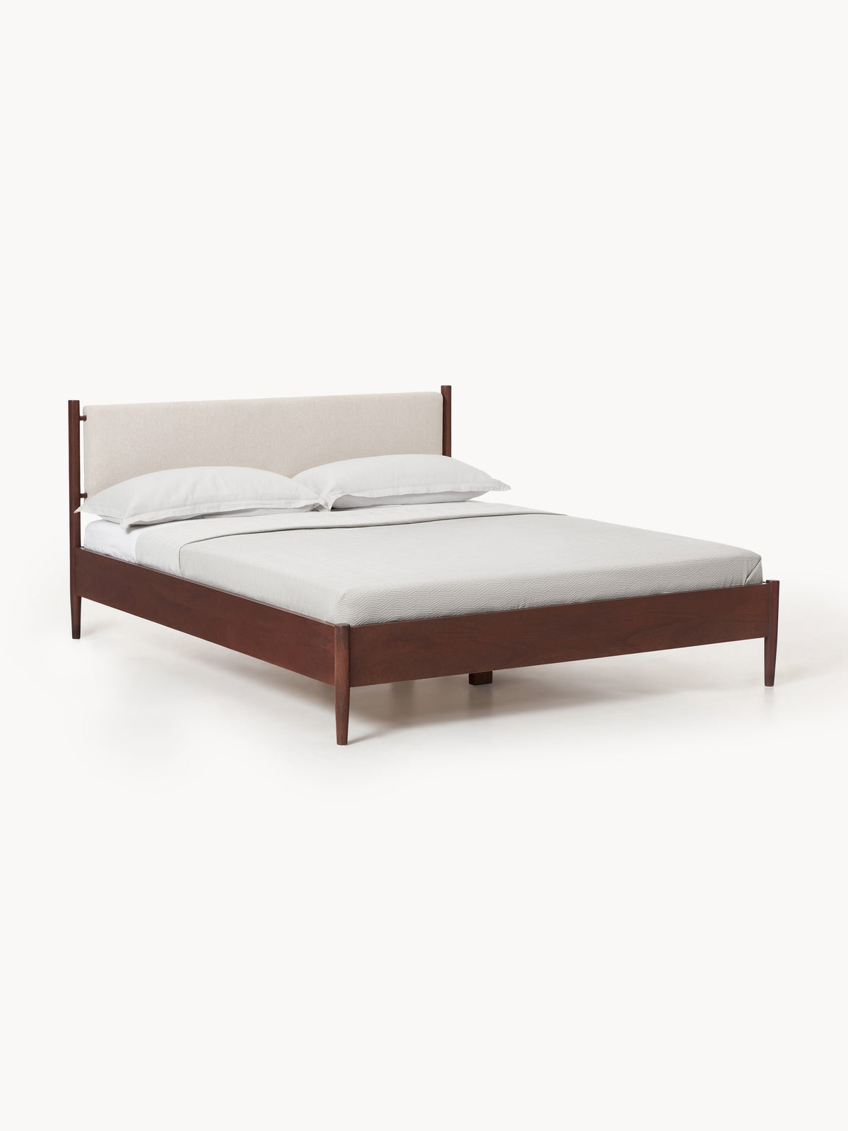 Paulmier Mango Wood Bed