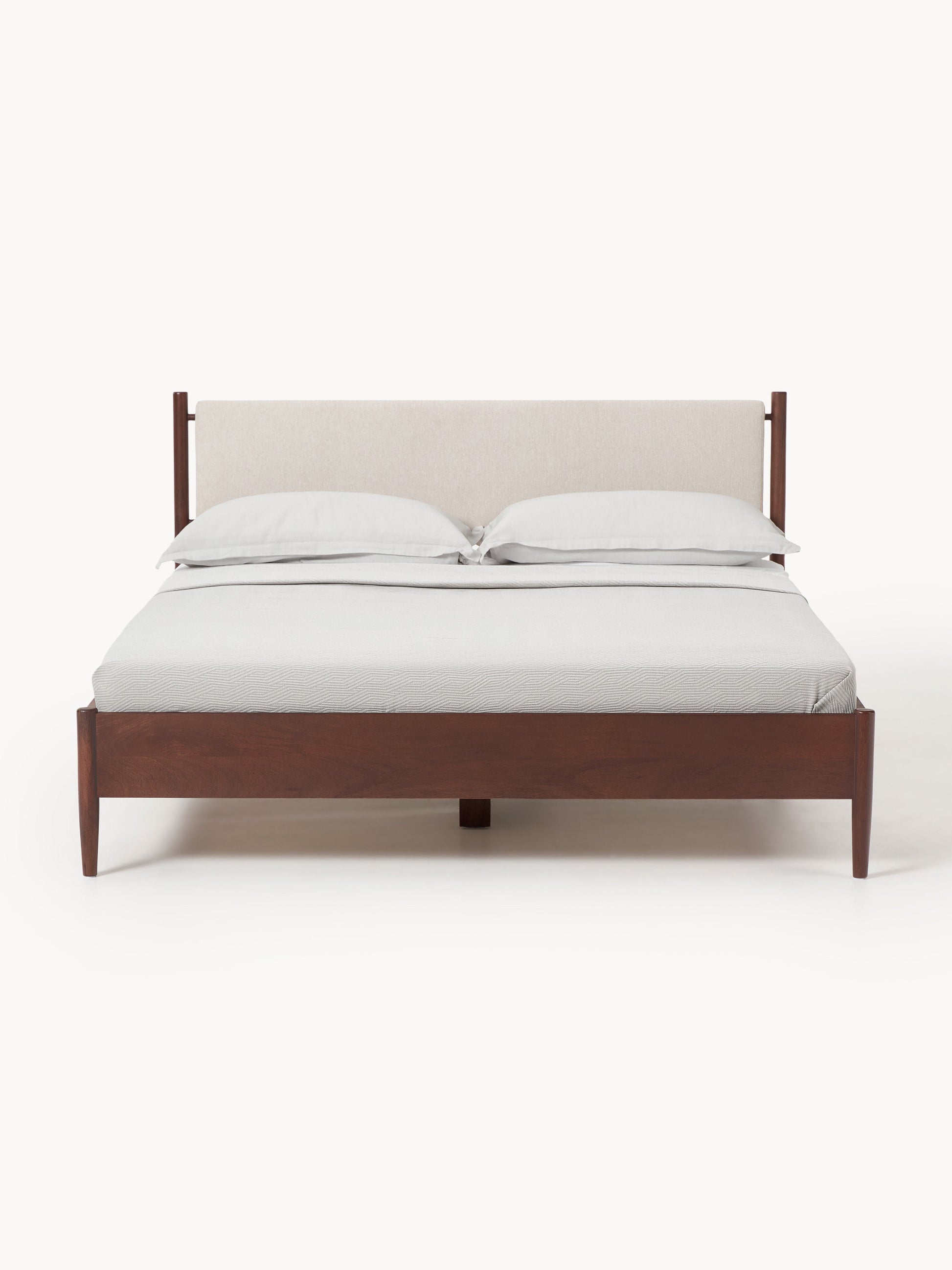 Paulmier Mango Wood Bed