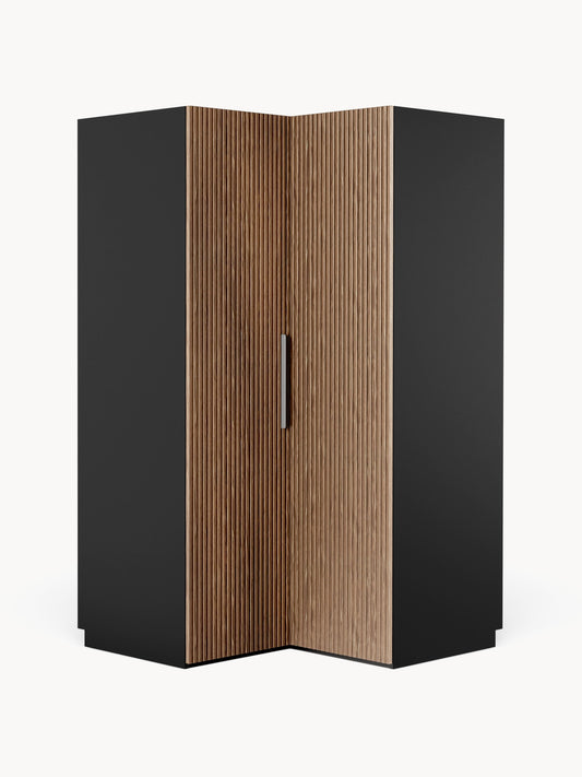 Simorel Modular Corner Wardrobe, 115 cm Wide
