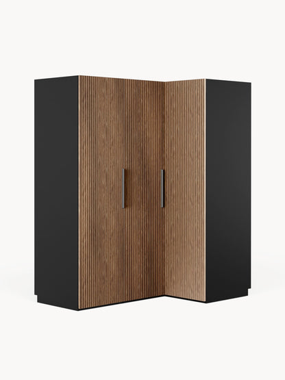Simorel Modular Corner Wardrobe, 165 cm Wide, in Various Sizes