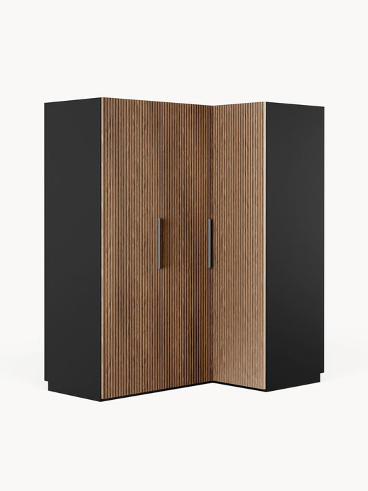 Simorel Modular Corner Wardrobe, 165 cm Wide, in Various Sizes