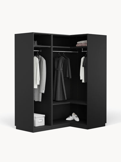 Simorel Modular Corner Wardrobe, 165 cm Wide, in Various Sizes