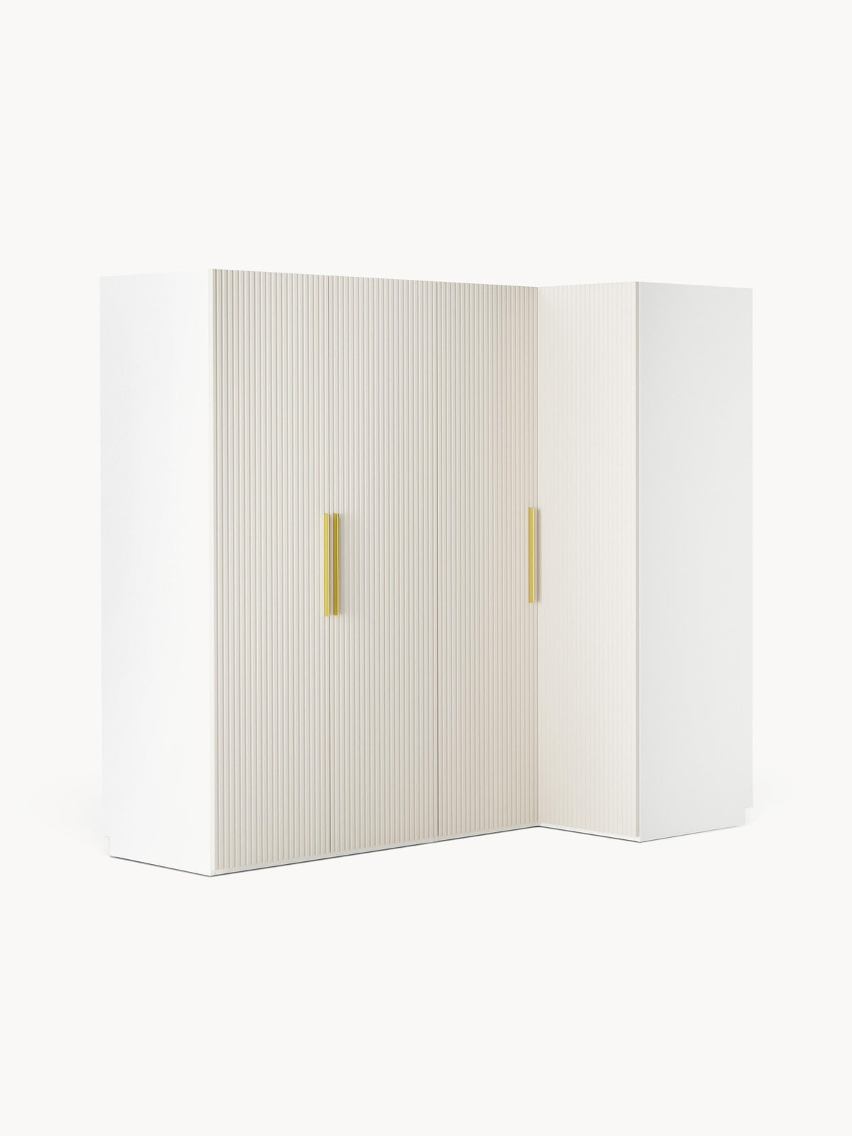 Simorel Modular Corner Wardrobe, 215 cm Wide, in Various Sizes
