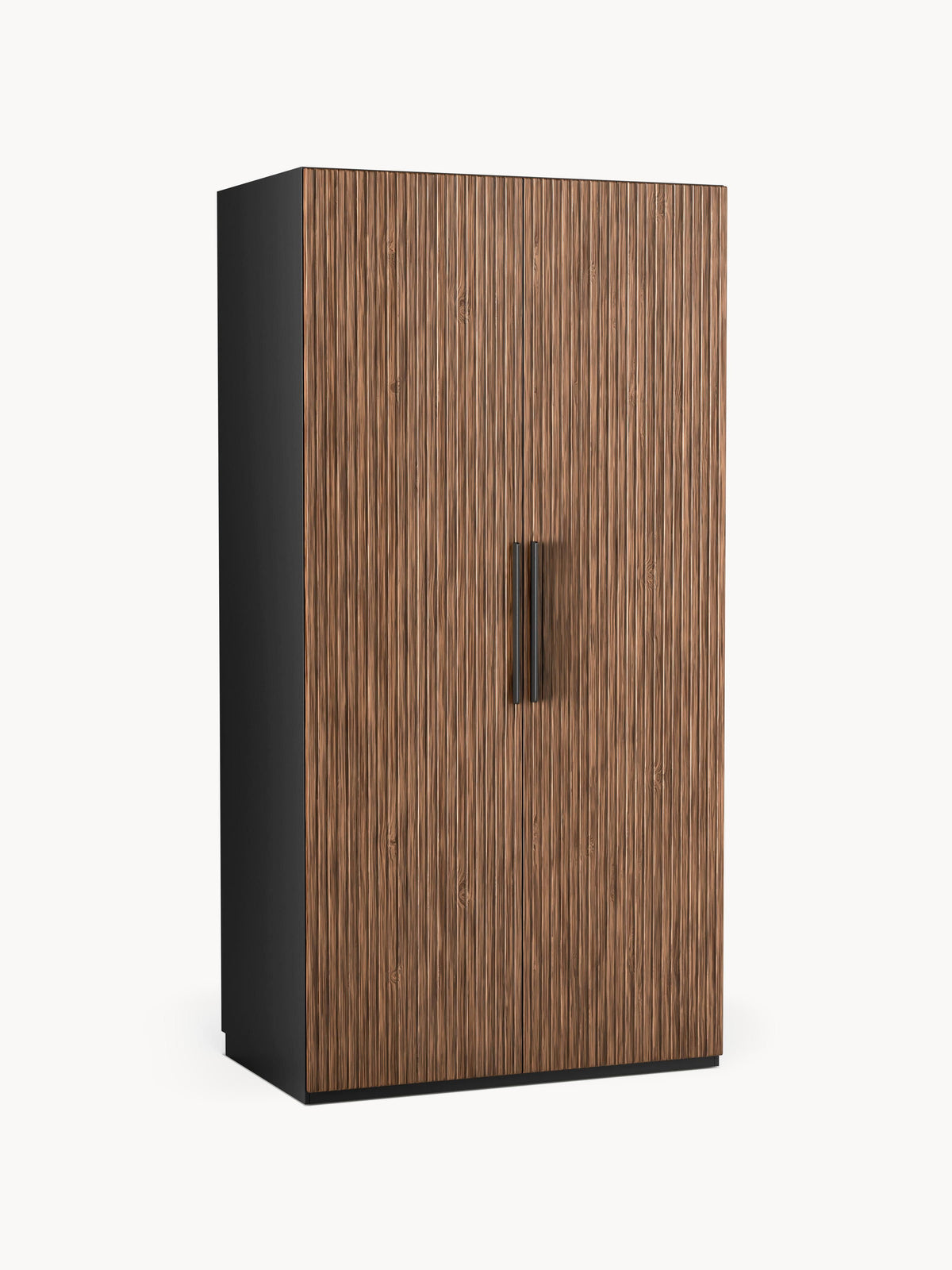 Simorel Modular Hinged-Door Wardrobe, 100 cm Wide, in Various Sizes