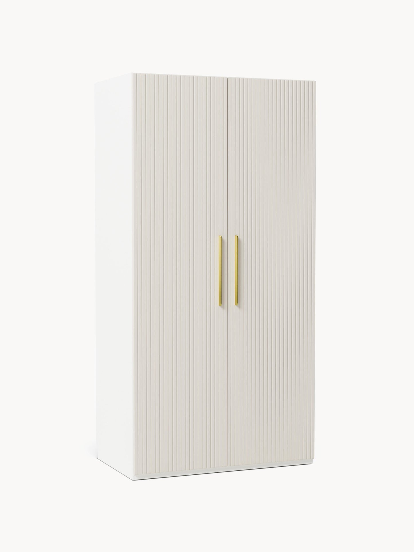 Simorel Modular Hinged-Door Wardrobe, 100 cm Wide, in Various Sizes