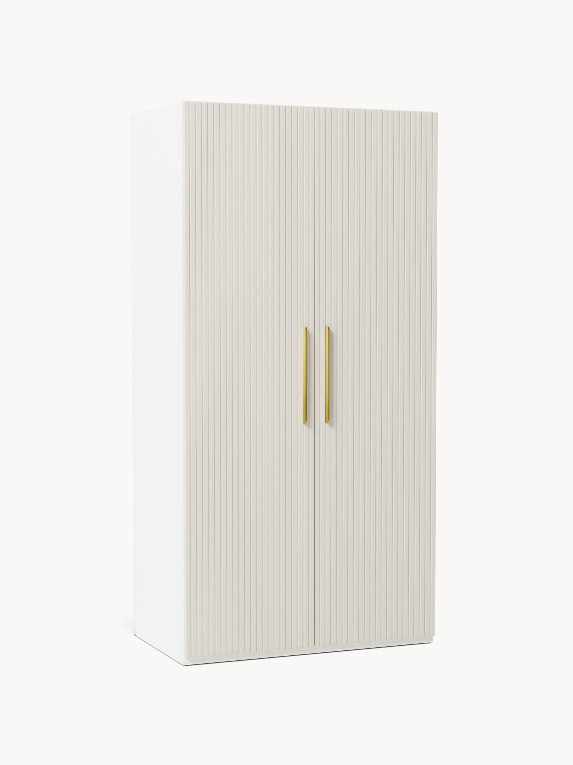 Simorel Modular Hinged-Door Wardrobe, 100 cm Wide, in Various Sizes