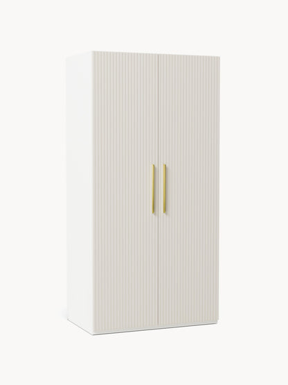 Simorel Modular Hinged-Door Wardrobe, 100 cm Wide, in Various Sizes