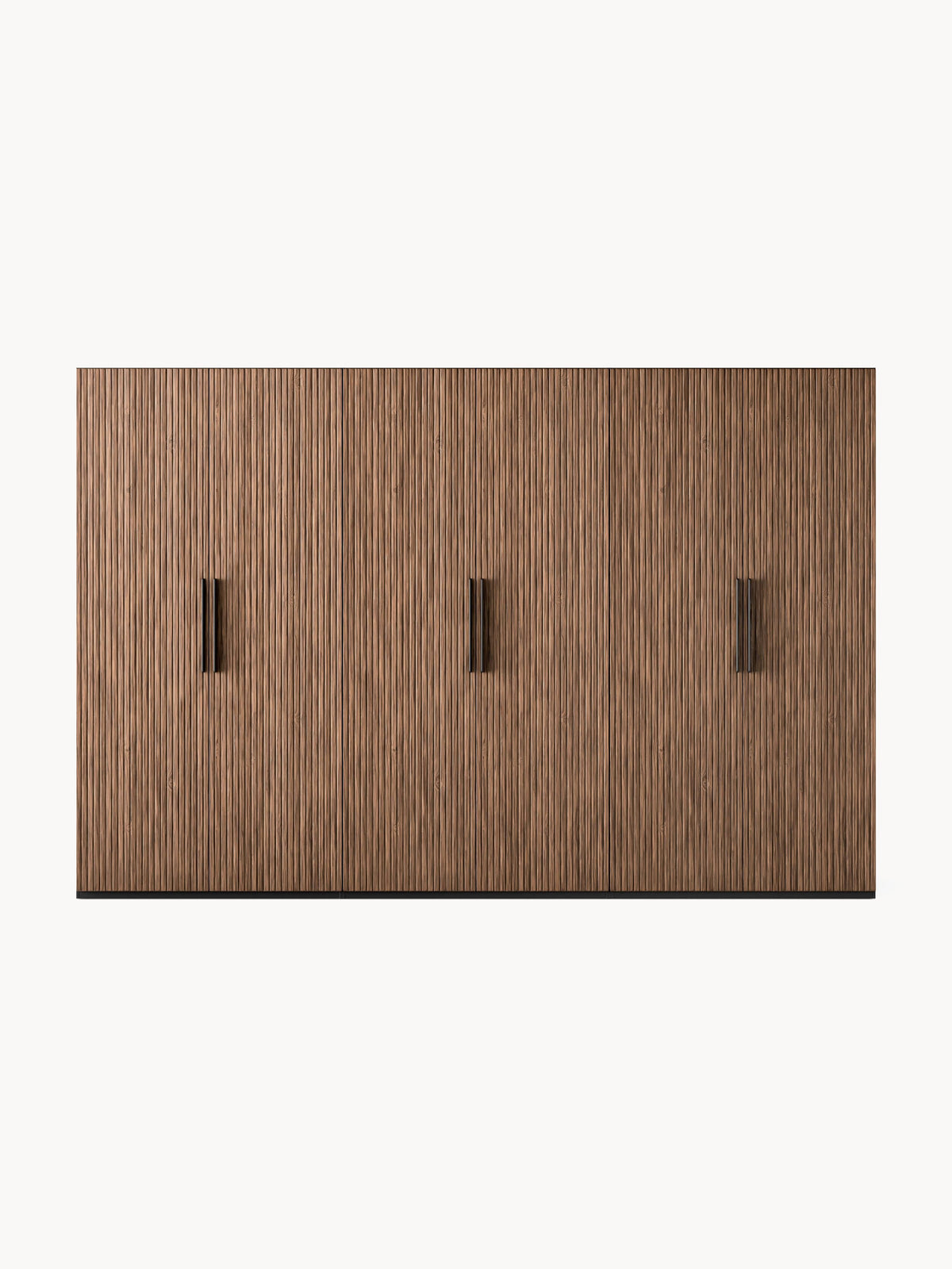 Simorel Modular Hinged-Door Wardrobe, 300 cm Wide, in Various Sizes