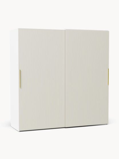 Simorel Modular Sliding-Door Wardrobe, 200 cm Wide, in Various Sizes