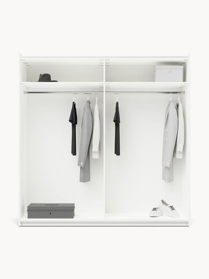 Simorel Modular Sliding-Door Wardrobe, 200 cm Wide, in Various Sizes