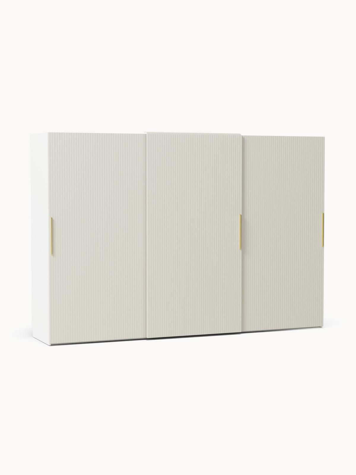 Simorel Modular Sliding-Door Wardrobe, 300 cm Wide, in Various Sizes