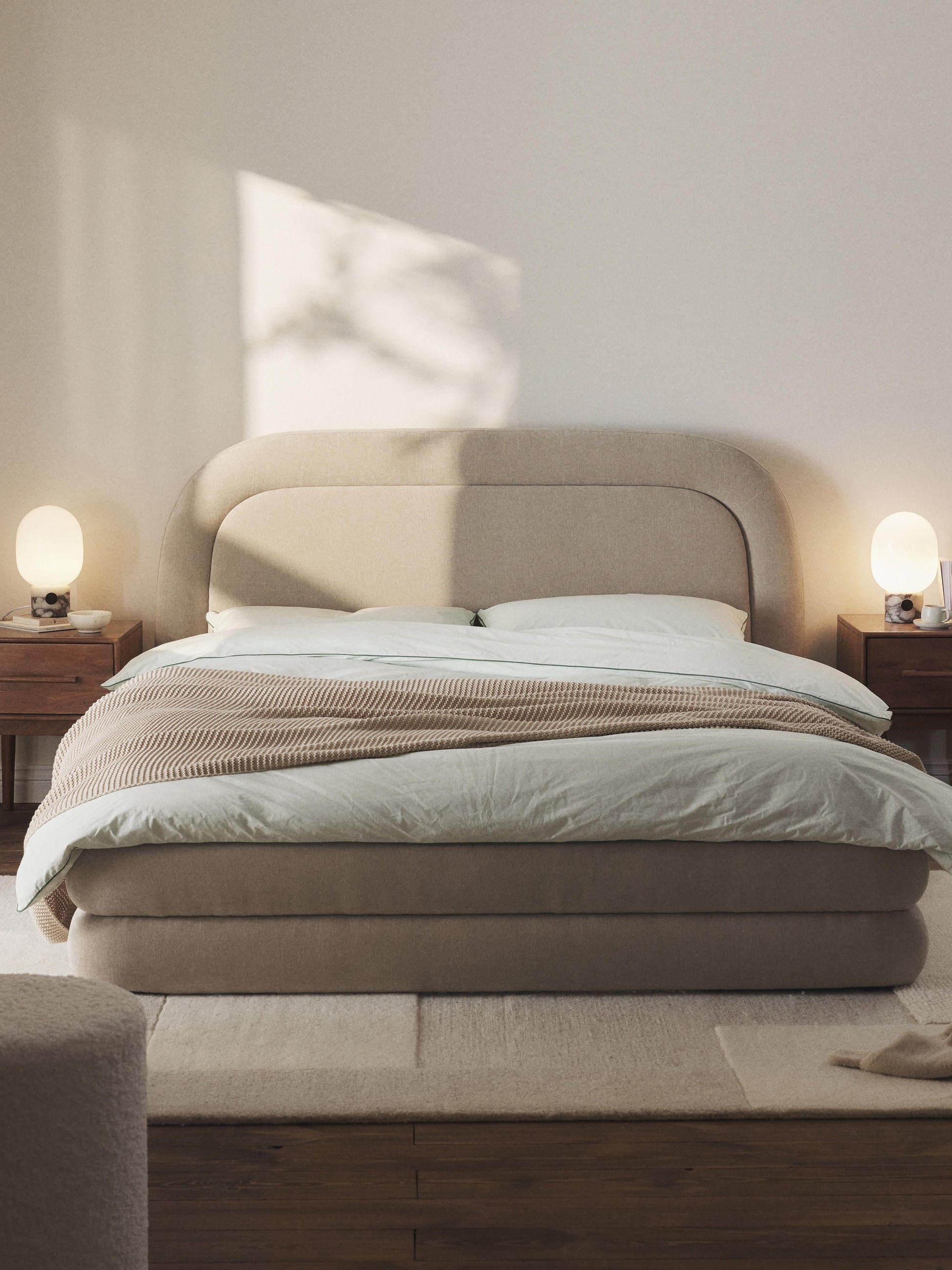 Solbrant Upholstered Bed