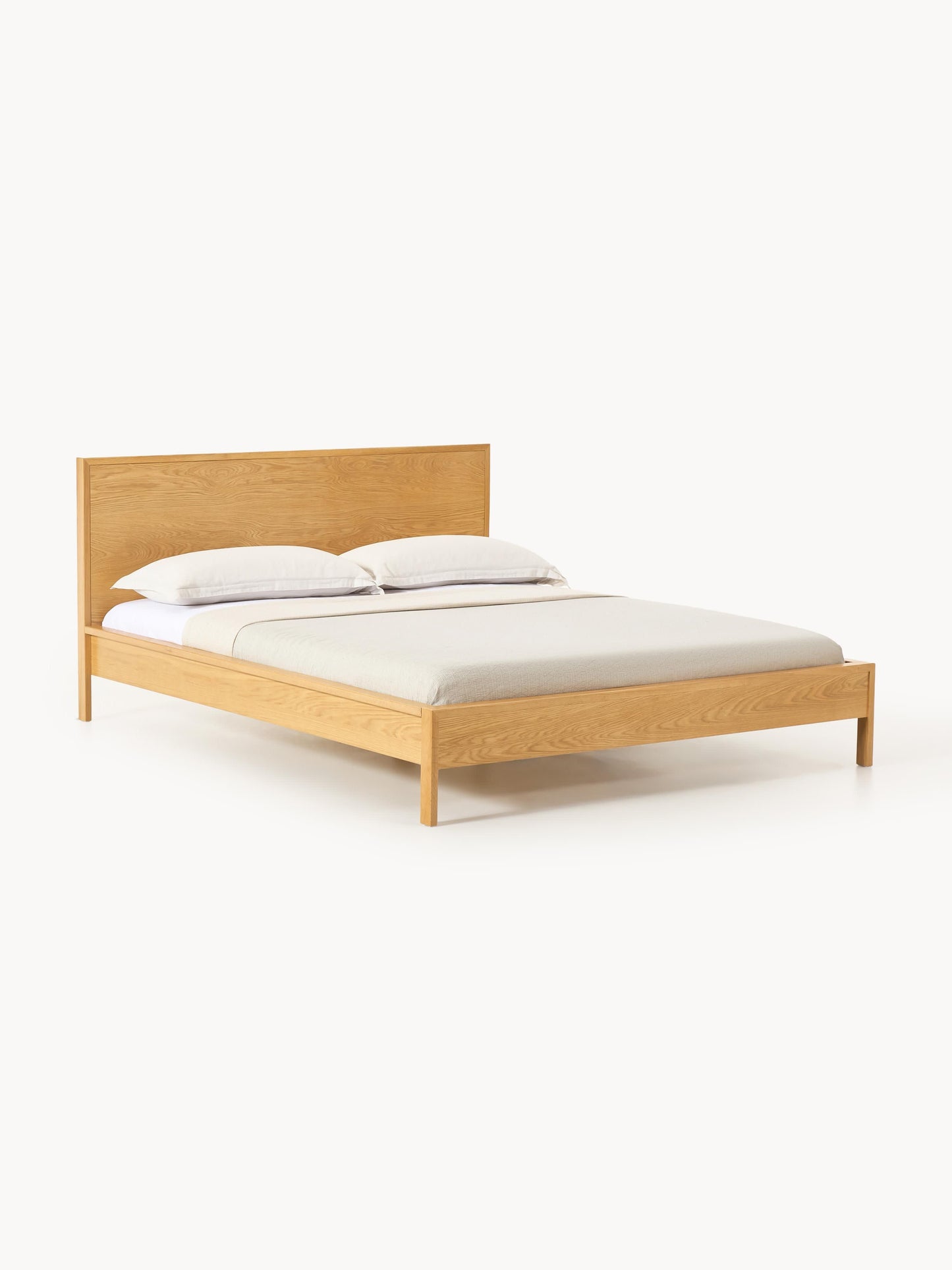Tamlisse Wooden Bed with Headboard