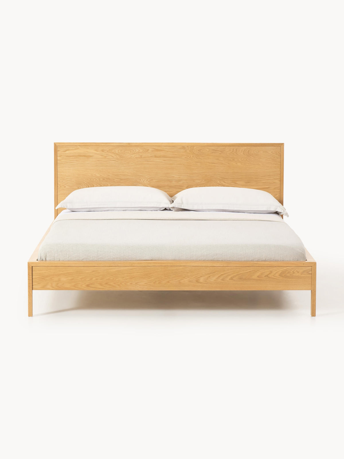 Tamlisse Wooden Bed with Headboard