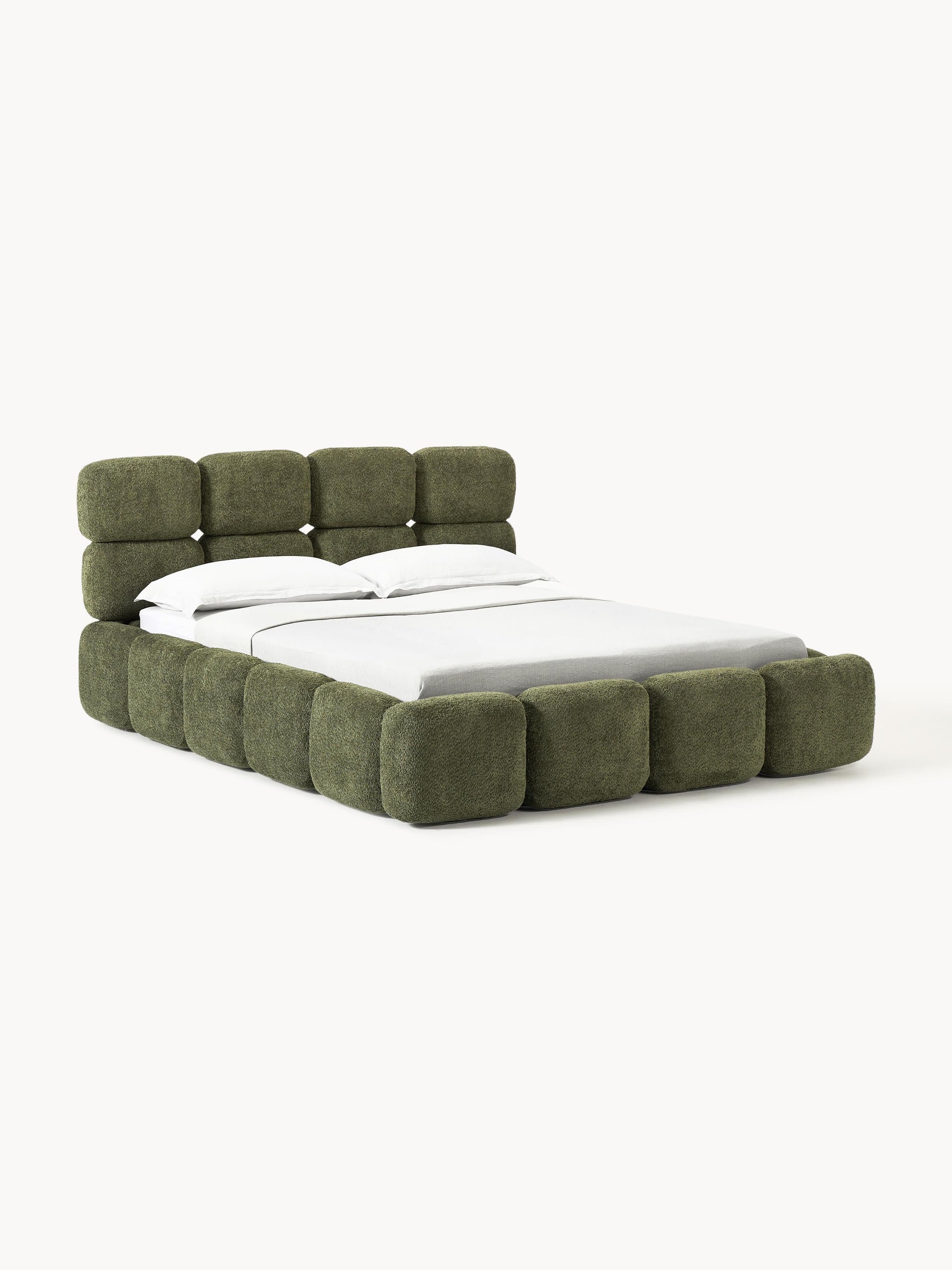 Taylbrig Teddy Bouclé Upholstered Bed