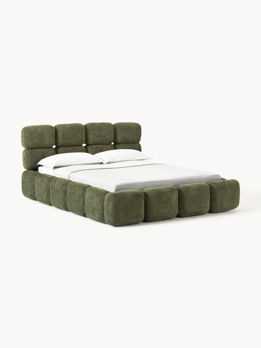 Taylbrig Teddy Bouclé Upholstered Bed