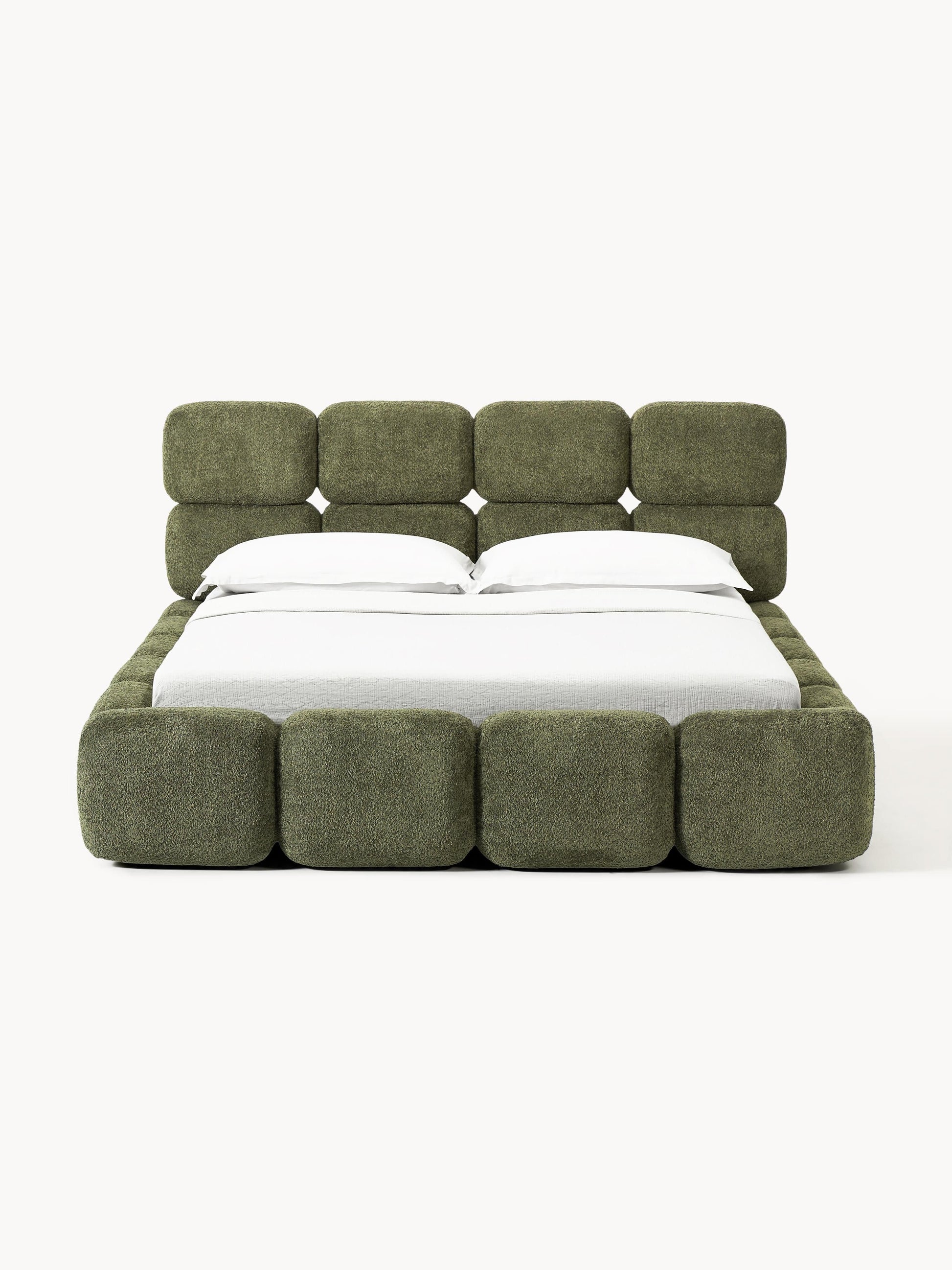 Taylbrig Teddy Bouclé Upholstered Bed