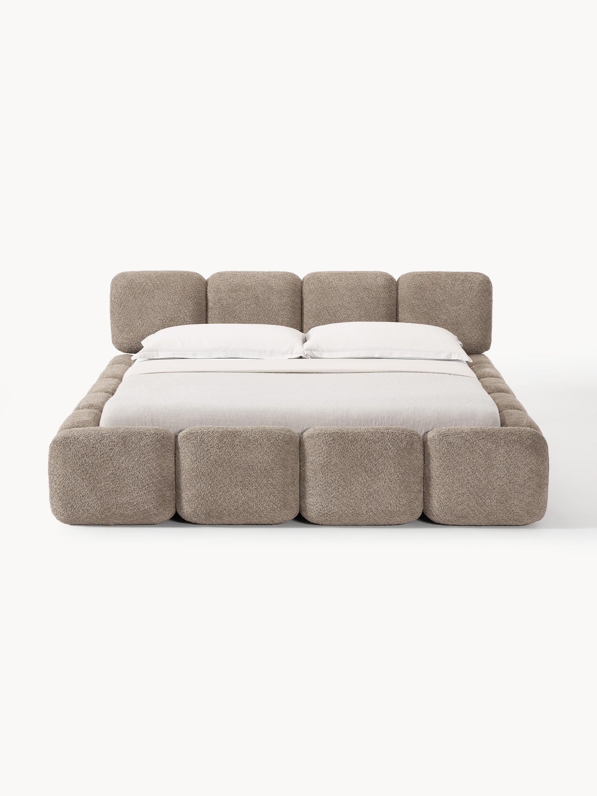 Taylbrig Teddy Bouclé Upholstered Bed