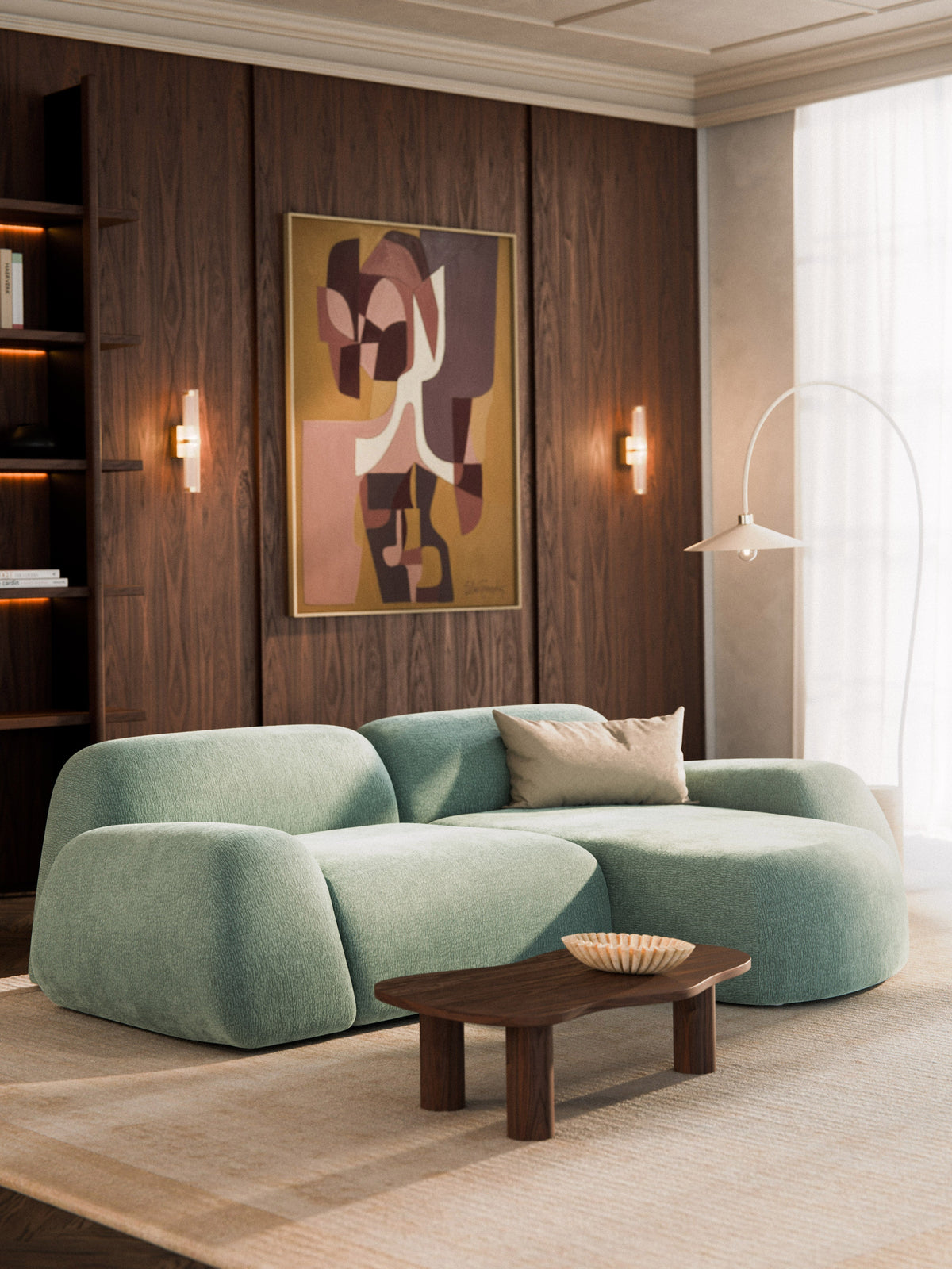 Wolskane 3-Seater Modular Corner Sofa