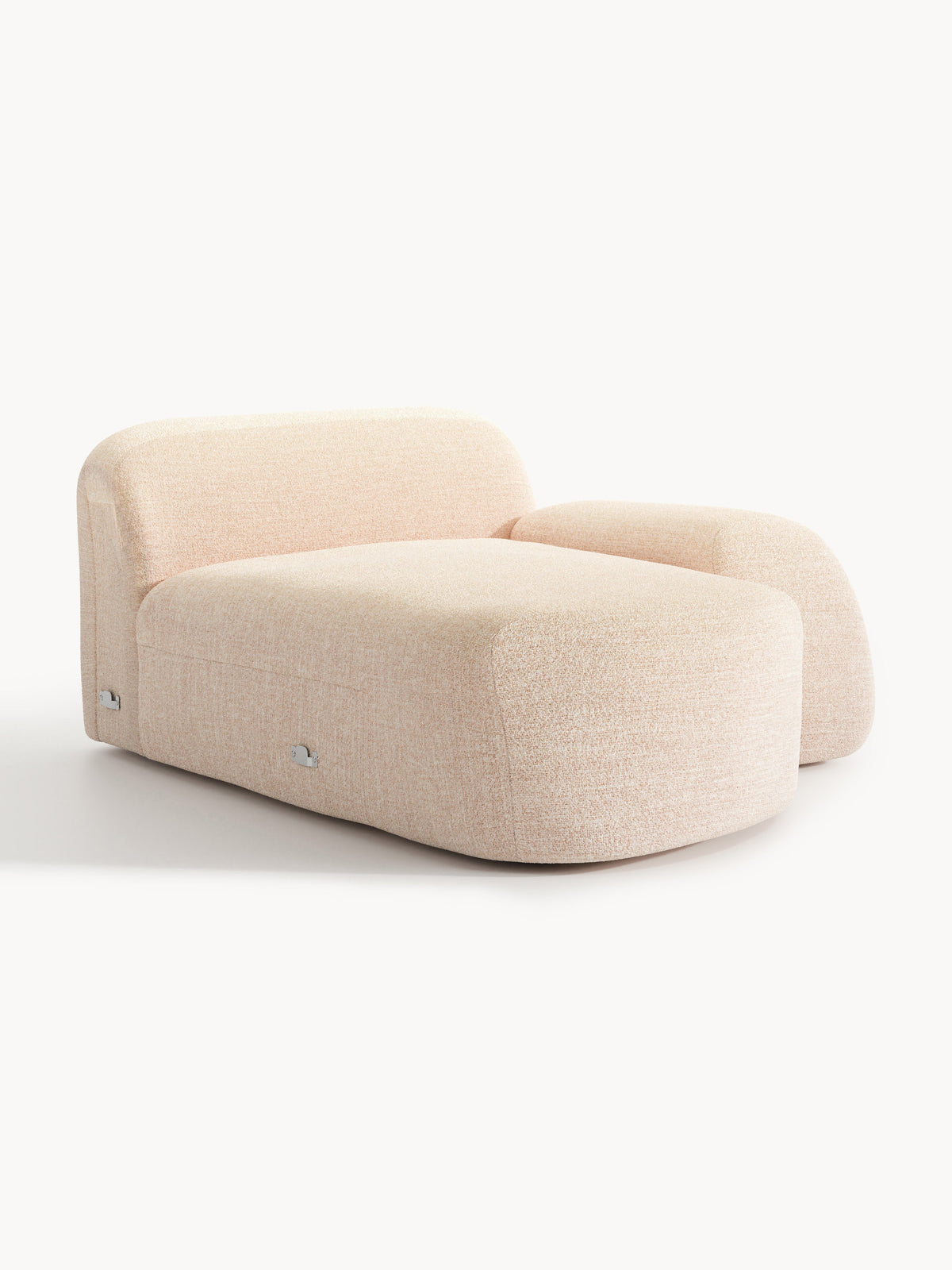 Wolskane Chaise Corner Module in Bouclé